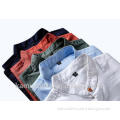 Men's Mandarin banded Collar Linen Shirts